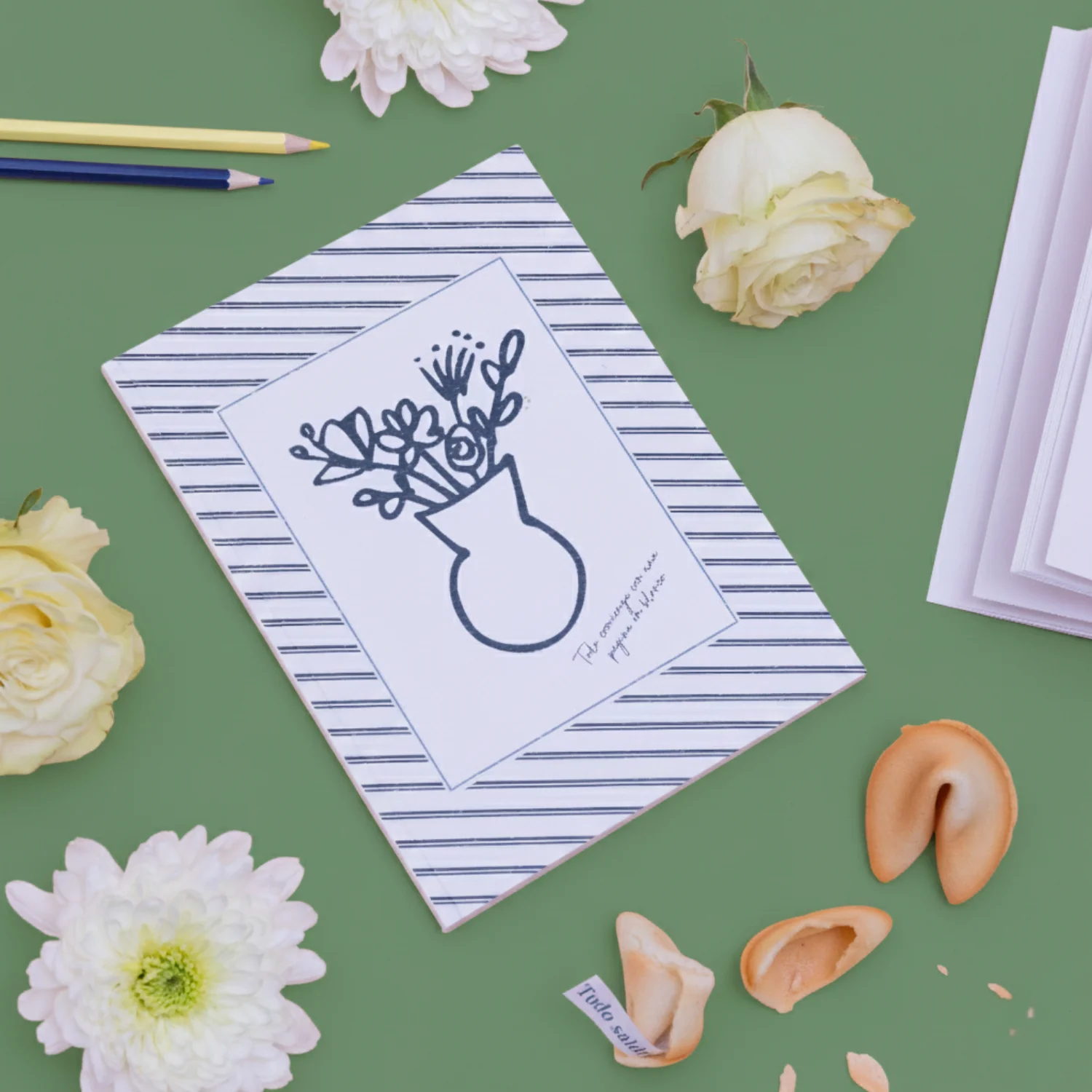 Con Cariño - Ramo de flores con libreta - Image 4